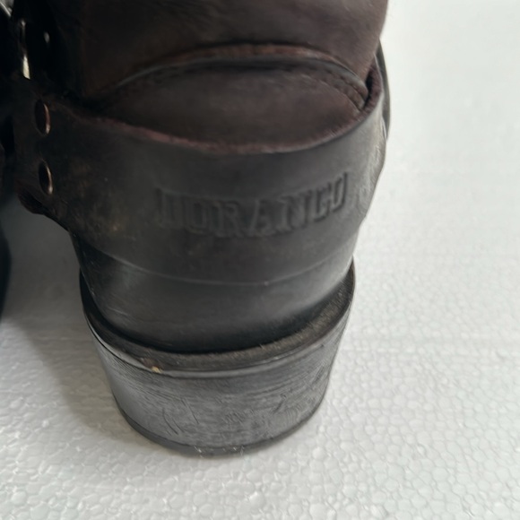 DURANGO harness western cowboy brown leather size 8D 11 inches soul 12 inches T - Picture 7 of 12